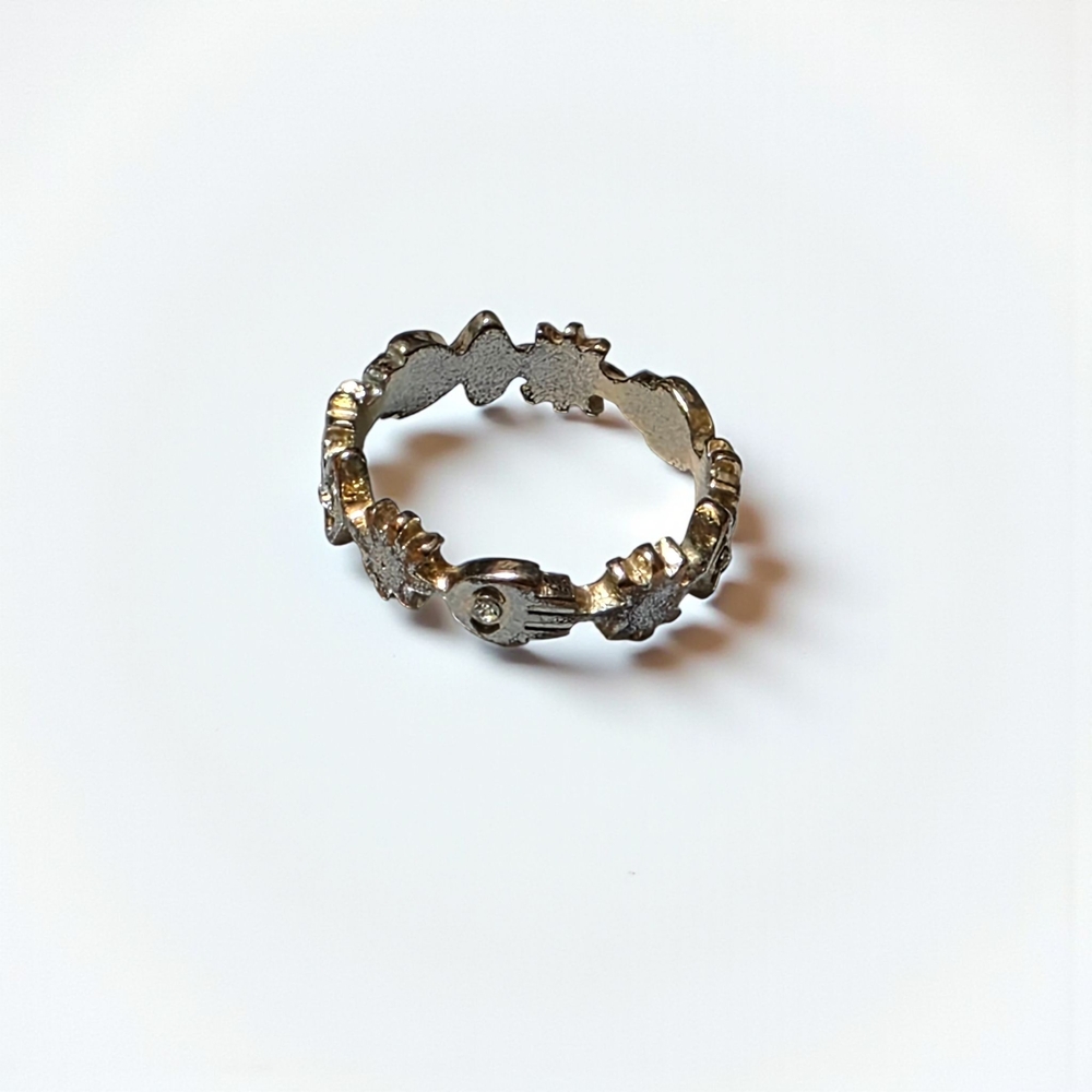 Silver And CZs Women's Ring